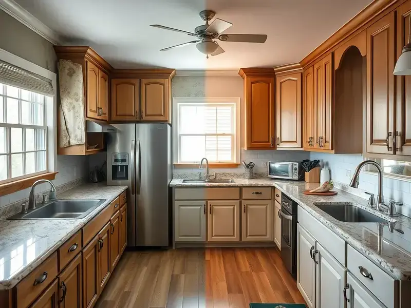 Kitchen transformation project