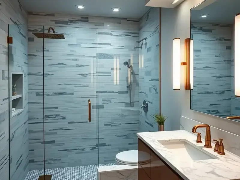 Luxury bathroom remodeling